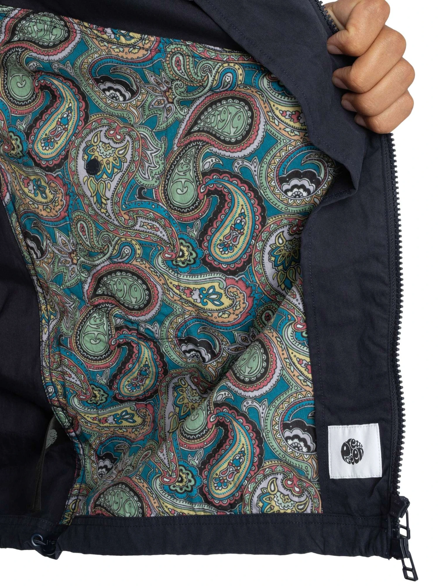 Pretty Green Feltham Hooded Jacket - Navy Pretty Green Feltham Hooded Jacket - Navy -Standout Store 57018f