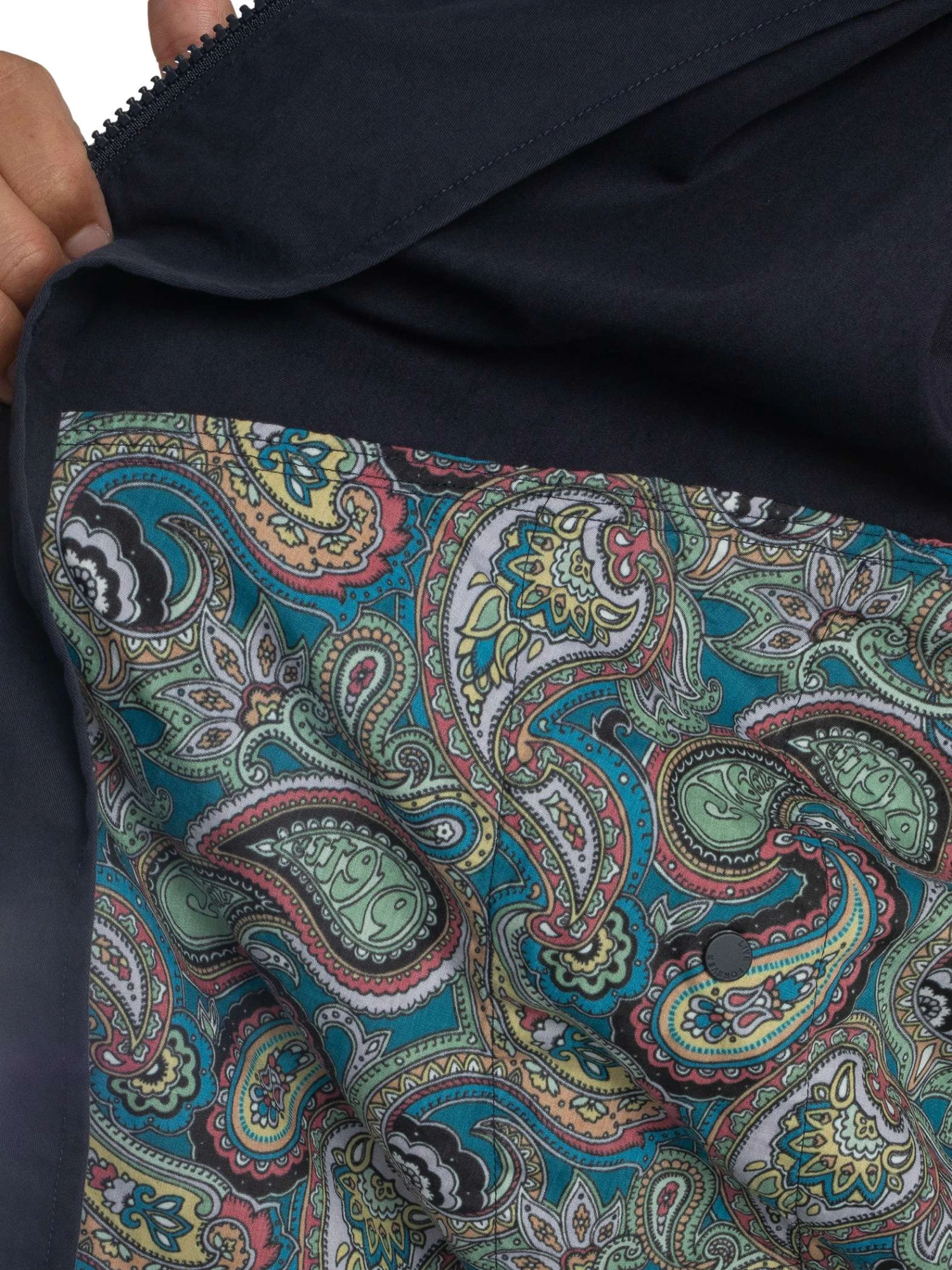 Pretty Green Feltham Hooded Jacket - Navy Pretty Green Feltham Hooded Jacket - Navy -Standout Store 57018g