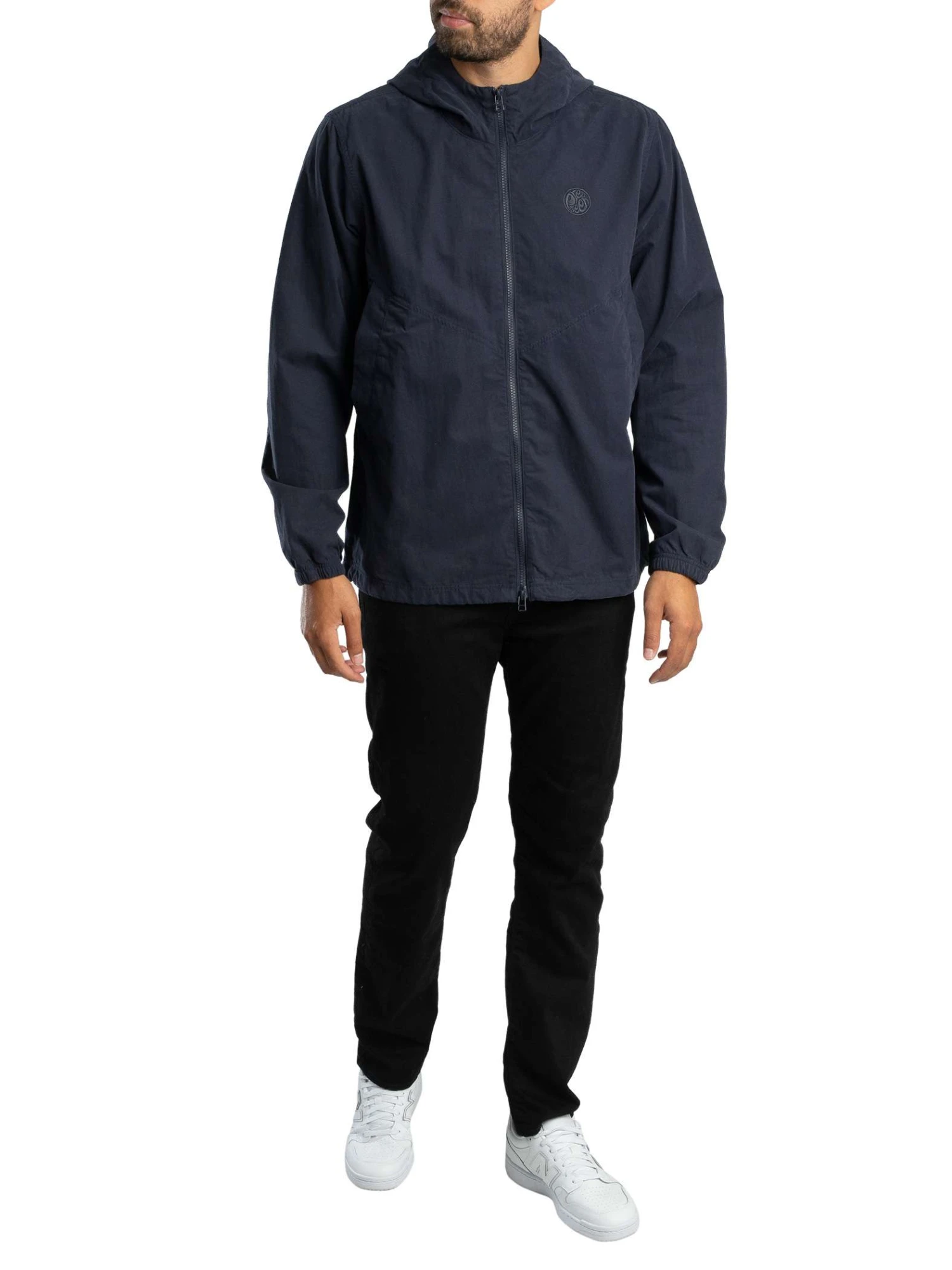 Pretty Green Feltham Hooded Jacket - Navy Pretty Green Feltham Hooded Jacket - Navy -Standout Store 57018i