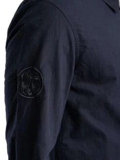 Pretty Green Feltham Overshirt - Navy -Standout Store 57021g