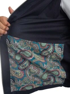 Pretty Green Feltham Overshirt - Navy -Standout Store 57021i