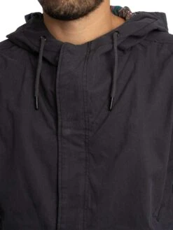 Pretty Green Feltham Parka Jacket - Black -Standout Store 57022d