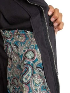 Pretty Green Feltham Parka Jacket - Black -Standout Store 57022g