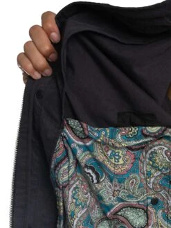 Pretty Green Feltham Parka Jacket - Black -Standout Store 57022h