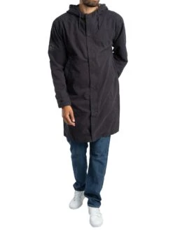 Pretty Green Feltham Parka Jacket - Black -Standout Store 57022j