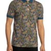 Pretty Green House Paisley Polo Shirt - Multi 2 Pretty Green House Paisley Polo Shirt - Multi -Standout Store 57024a