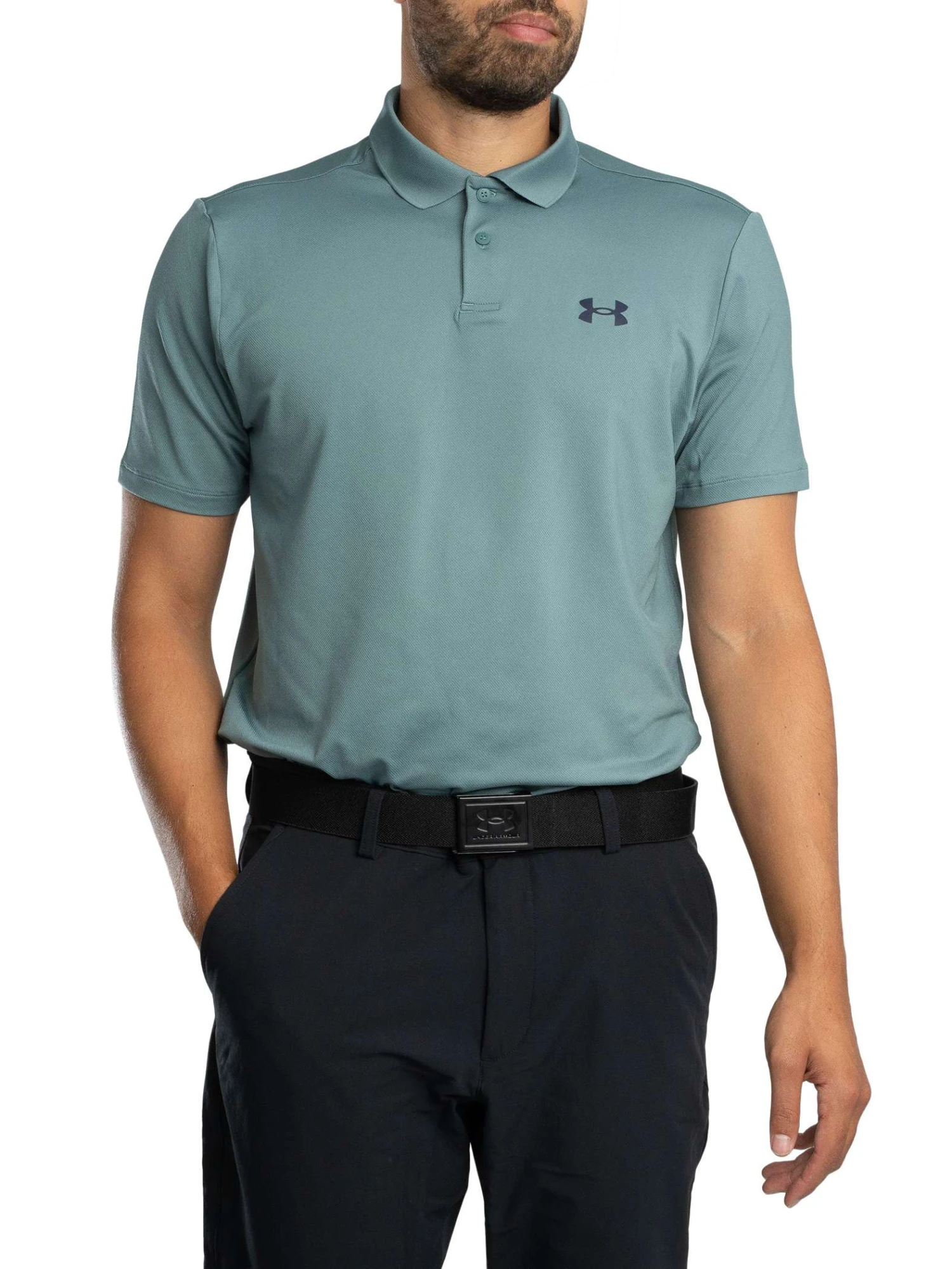 Under Armour Matchplay Polo Shirt - Jasper Blue/Midnight Navy Under Armour Matchplay Polo Shirt - Jasper Blue/Midnight Navy -Standout Store 57058b