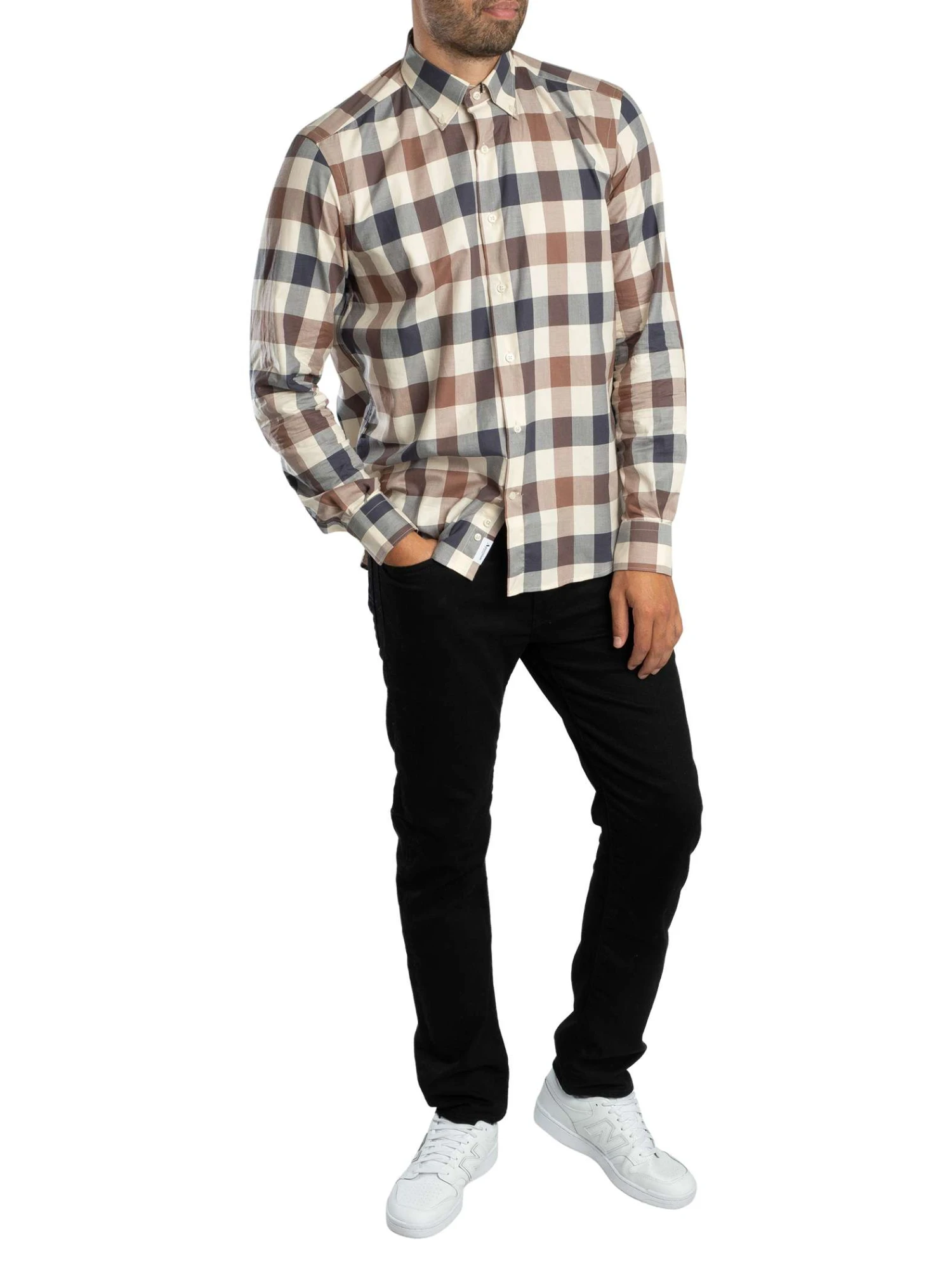Aquascutum Macro Iconic Shirt - Club Check Aquascutum Macro Iconic Shirt - Club Check -Standout Store 57118e