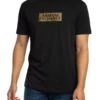 Armani Exchange Diagonal Logo Graphic T-Shirt - Black/Gold
