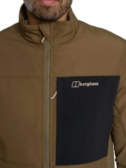 Berghaus Ghlas 3.0 Softshell Jacket - Bark/Jet Black -Standout Store 57146d