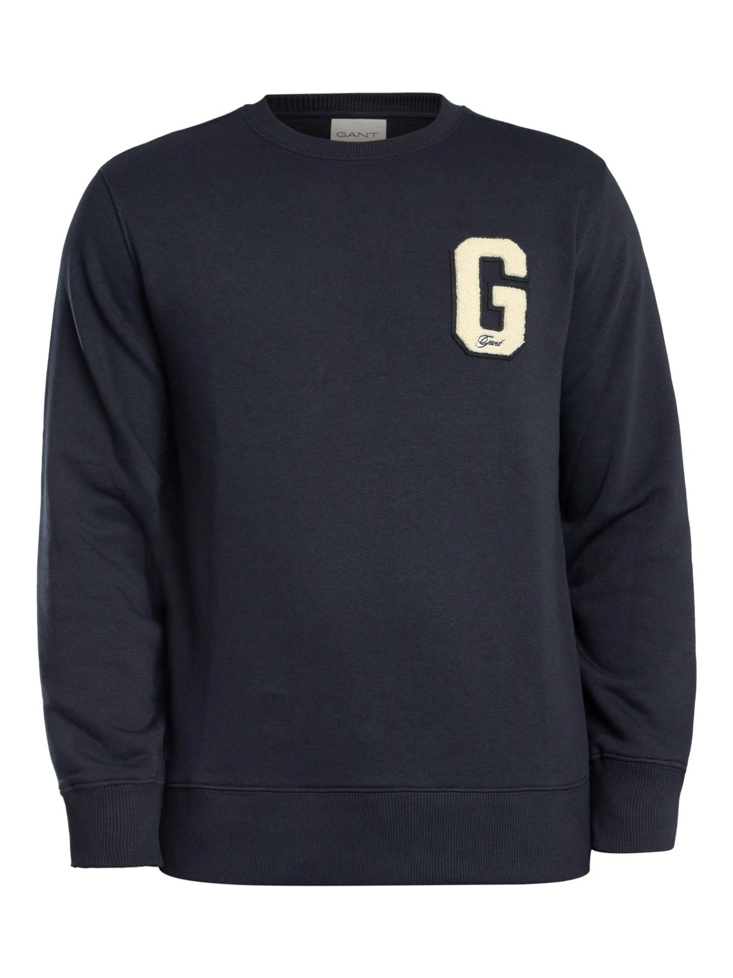 GANT Badge Sweatshirt - Evening Blue GANT Badge Sweatshirt - Evening Blue -Standout Store 57188e