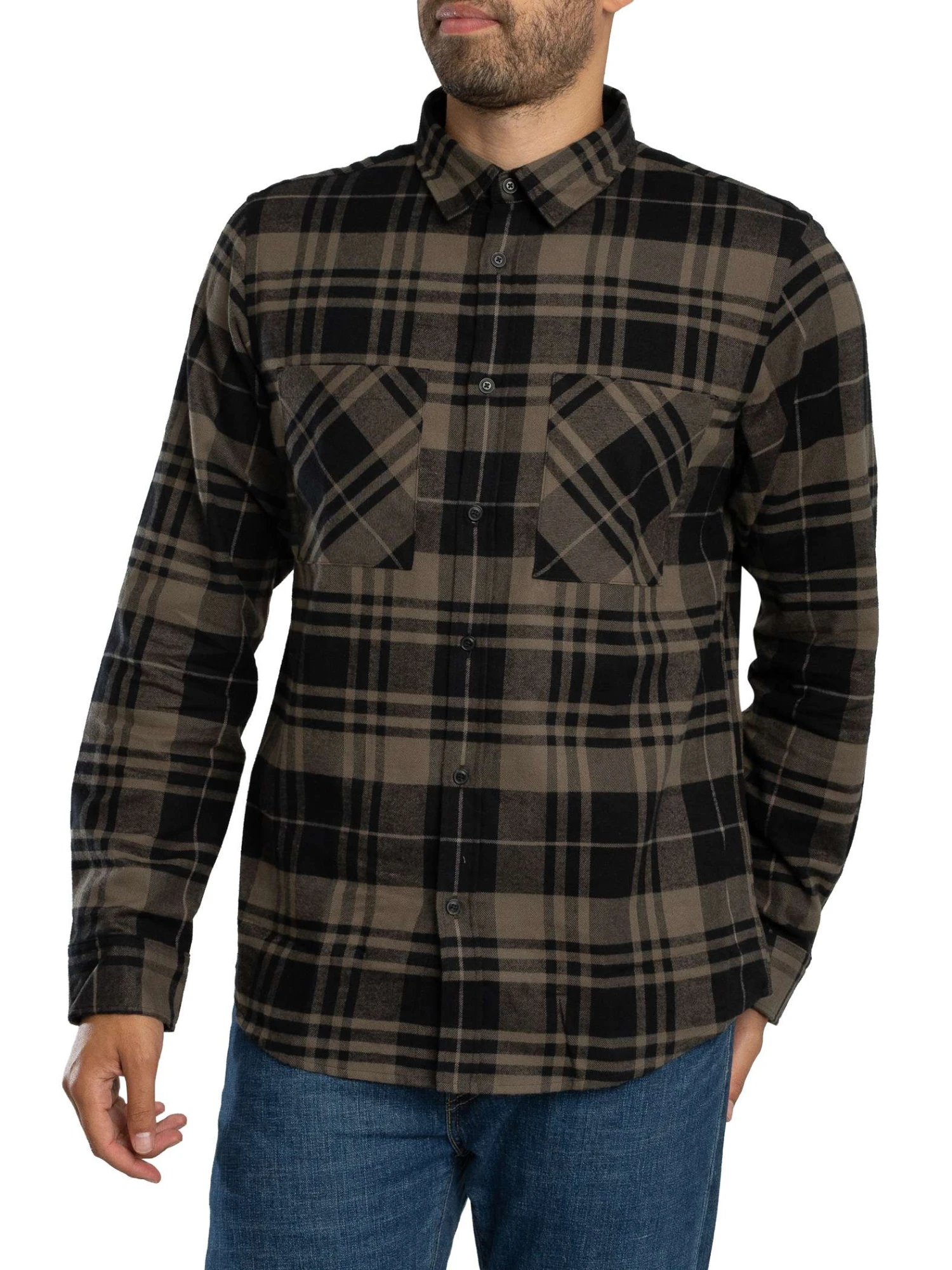 HUGO Egrin Check Shirt - Medium Grey HUGO Egrin Check Shirt - Medium Grey -Standout Store 57198a