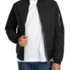 Jack & Jones Rush Bomber Jacket - Black 1 Jack & Jones Rush Bomber Jacket - Black -Standout Store 57218a