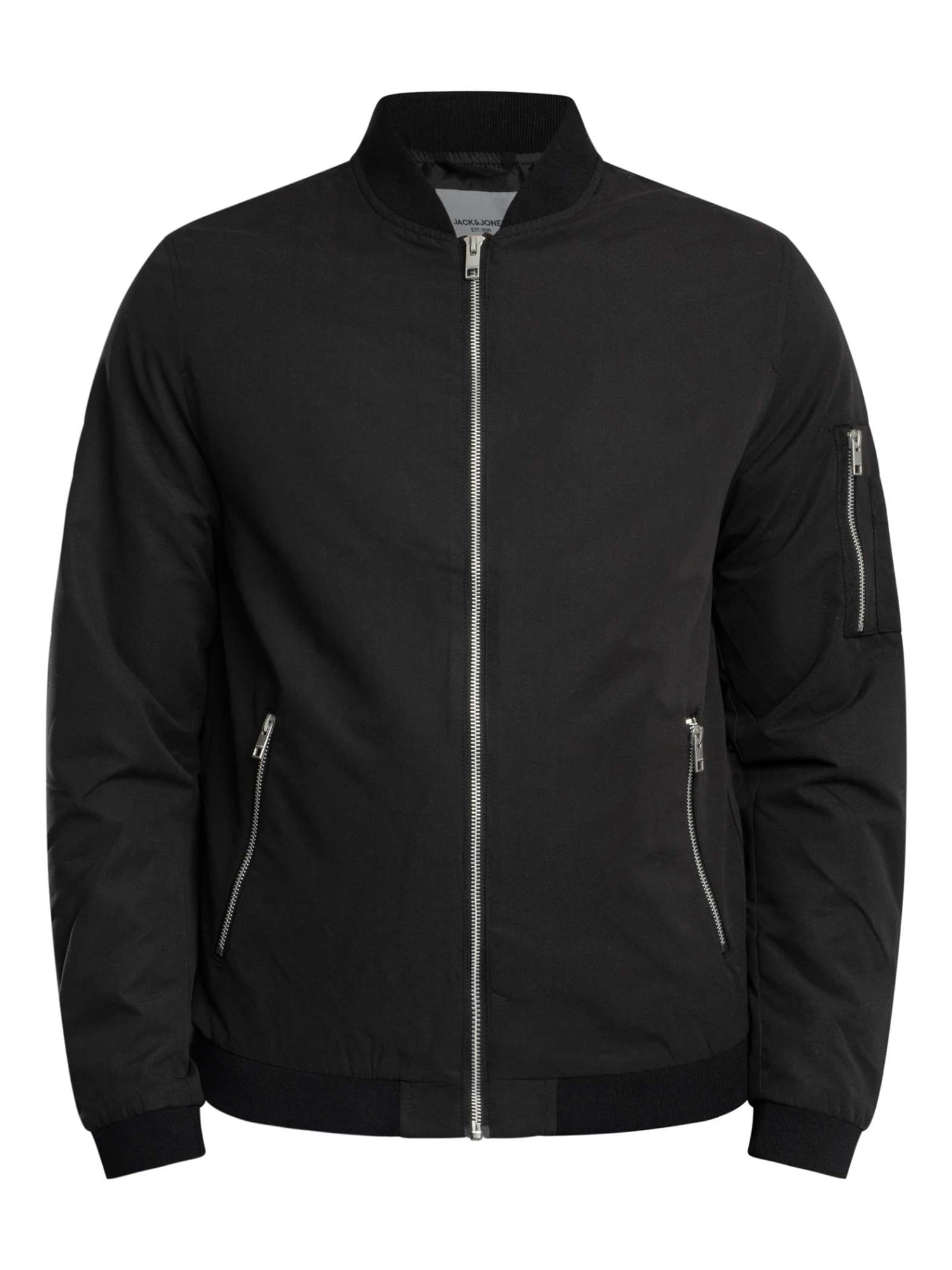 Jack & Jones Rush Bomber Jacket - Black Jack & Jones Rush Bomber Jacket - Black -Standout Store 57218i