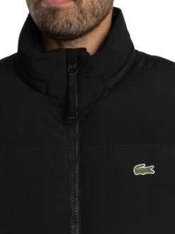 Lacoste Water Repellent Hooded Down Jacket - Black 6 Lacoste Water Repellent Hooded Down Jacket - Black -Standout Store 57239e