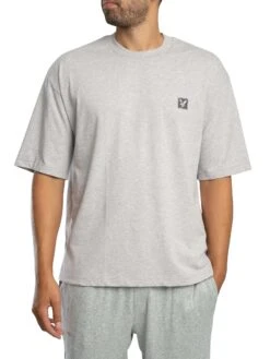Lyle & Scott 3 Pack Lounge Relaxed T-Shirt - Light Grey/Grey/Black -Standout Store 57243o