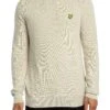 Lyle & Scott Engineered Rib Knit - Grey Taupe -Standout Store 57246a
