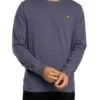 Lyle & Scott Logo Crew Sweatshirt - Graystone -Standout Store 57253a