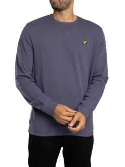 Lyle & Scott Logo Crew Sweatshirt - Graystone