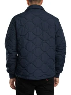 Lyle & Scott Quilted Ripstop Jacket - Dark Navy -Standout Store 57260c