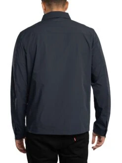 Lyle & Scott Zip Through Nylon Overshirt - Dark Navy -Standout Store 57276c