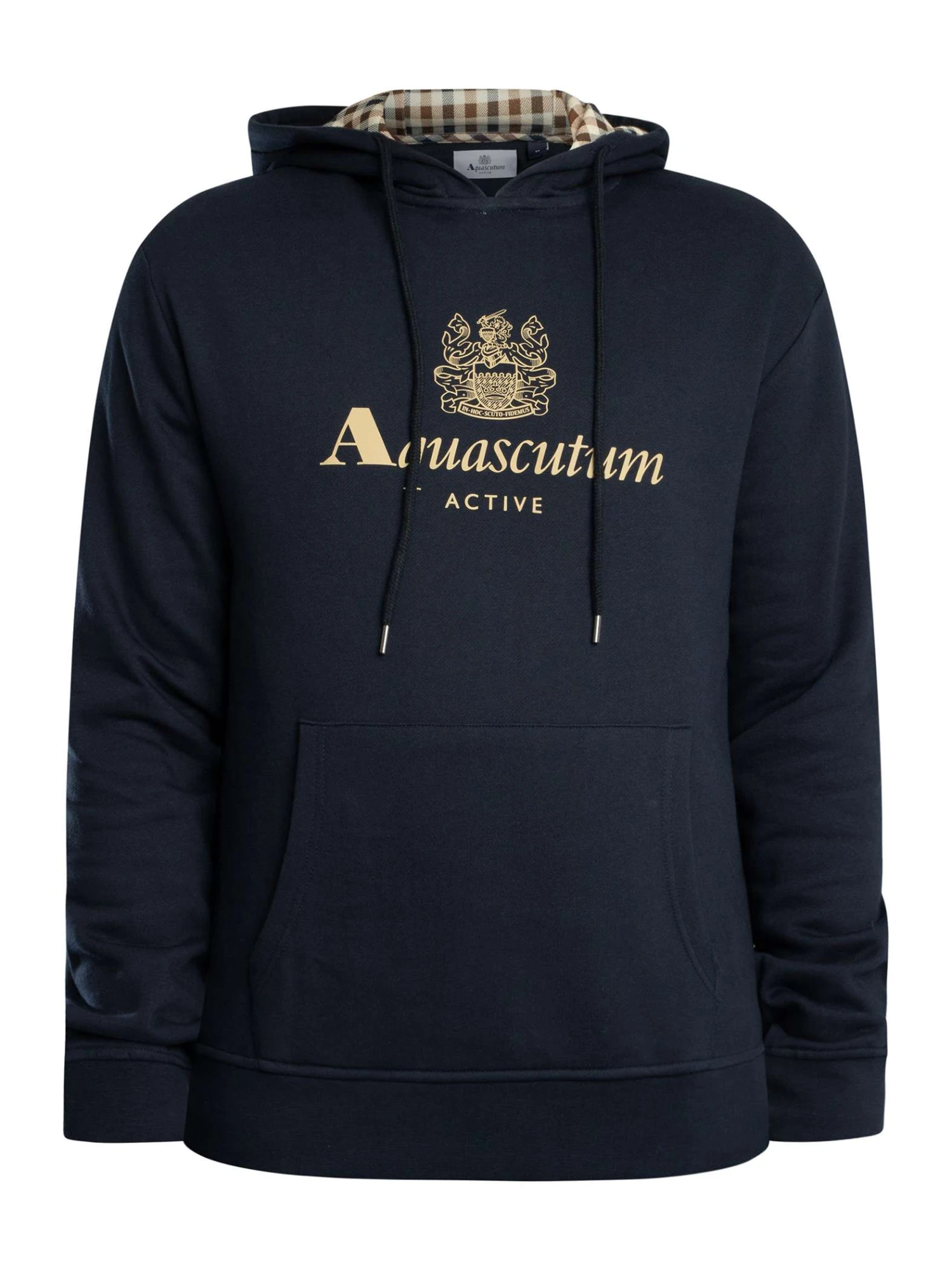 Aquascutum Icon Big Logo Pullover Hoodie - Navy Aquascutum Icon Big Logo Pullover Hoodie - Navy -Standout Store 57349f