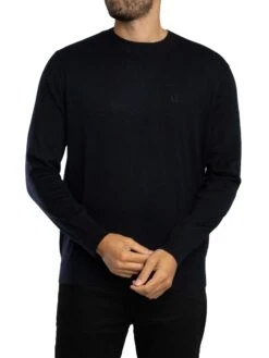 Armani Exchange Logo Knit - Deep Navy