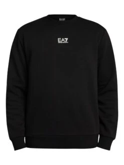 EA7 Felpa Core Sweatshirt - Black -Standout Store 57387e