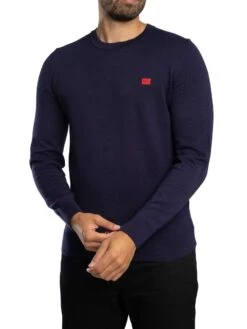 HUGO San Cassius Knit - Navy