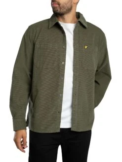 Lyle & Scott Corduroy Shirt - Deep Depths