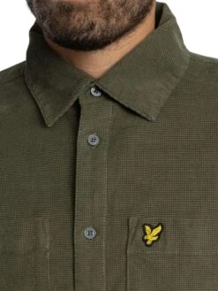 Lyle & Scott Corduroy Shirt - Deep Depths -Standout Store 57427d