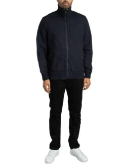 Ted Baker Reversible Harrington Jacket - Navy -Standout Store 57451f