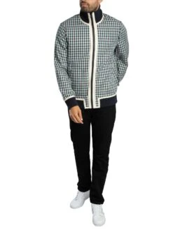 Ted Baker Reversible Harrington Jacket - Navy -Standout Store 57451h