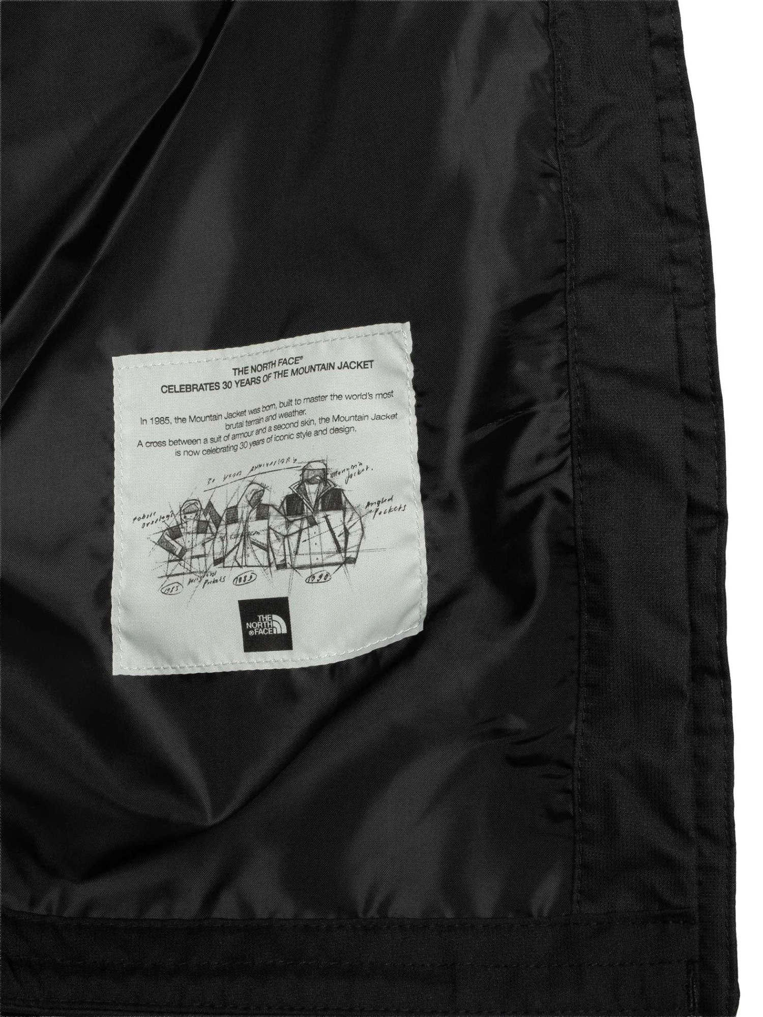 The North Face 1990 Mountain Q Jacket - Black/White The North Face 1990 Mountain Q Jacket - Black/White -Standout Store 57452h