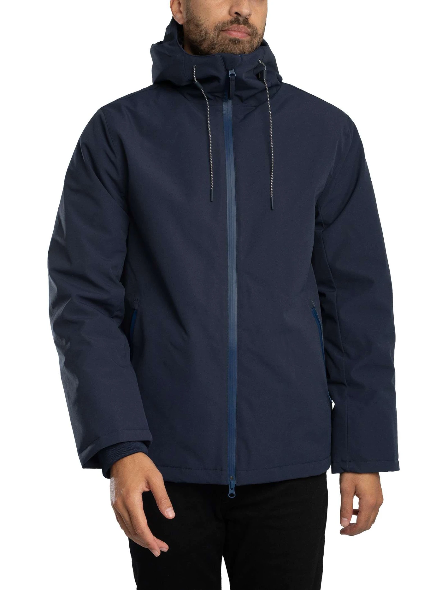 Aquascutum Shell Active Mid Parka Jacket - Navy Aquascutum Shell Active Mid Parka Jacket - Navy -Standout Store 57483b