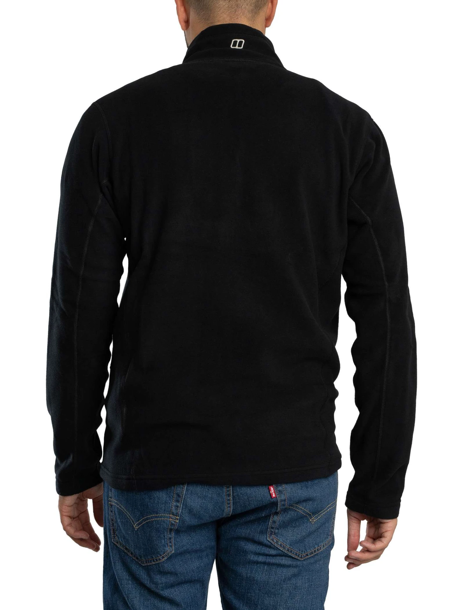 Berghaus Prism Micro Half Zip Polartec Fleece - Black/Black Berghaus Prism Micro Half Zip Polartec Fleece - Black/Black -Standout Store 57491c