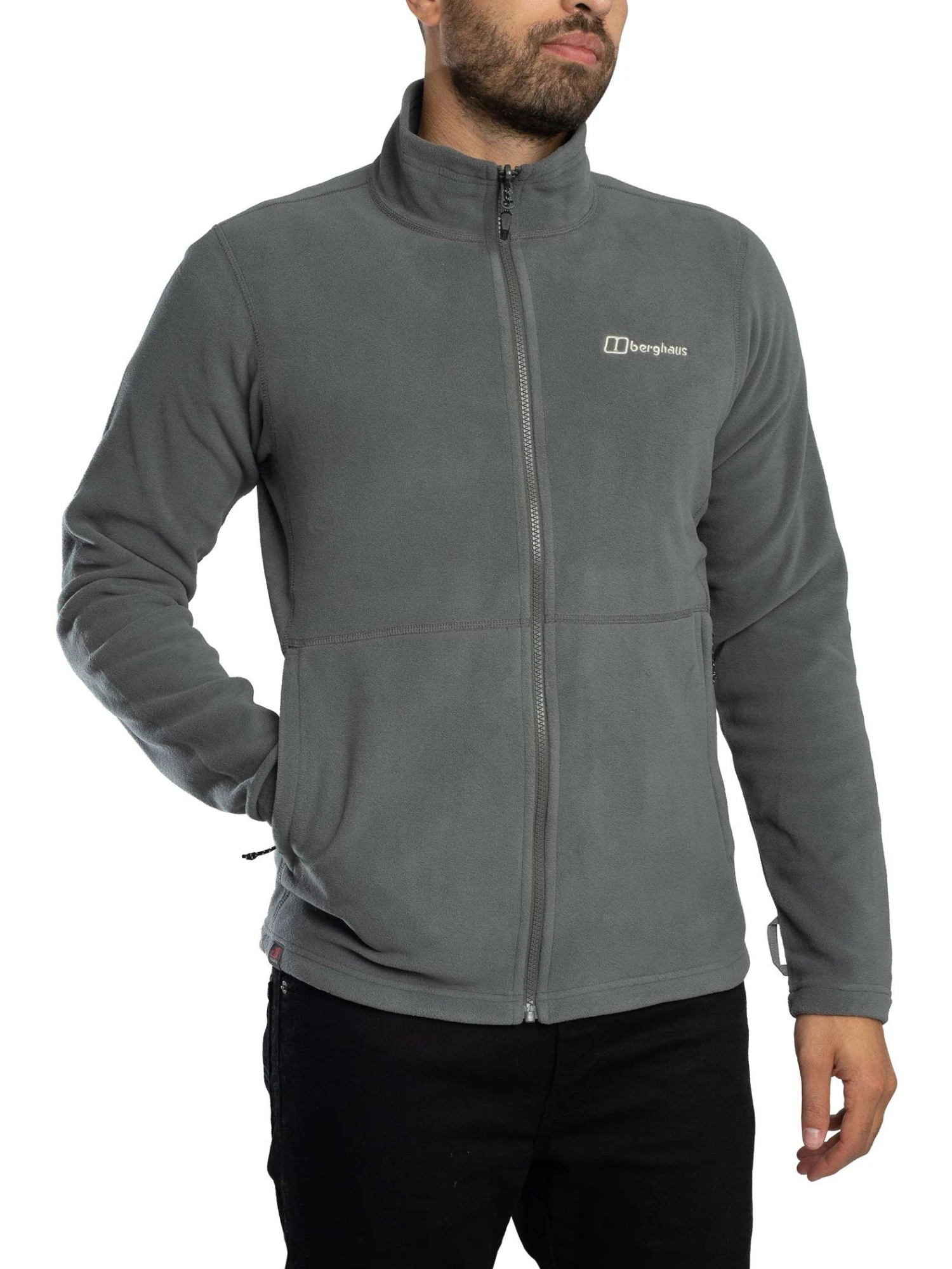 Berghaus Prism Micro InterActive Polartec Fleece Jacket - Dark Grey Berghaus Prism Micro InterActive Polartec Fleece Jacket - Dark Grey -Standout Store 57492b