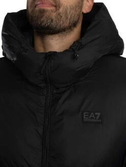 EA7 Mountain Polar Parka Jacket - Black -Standout Store 57539e