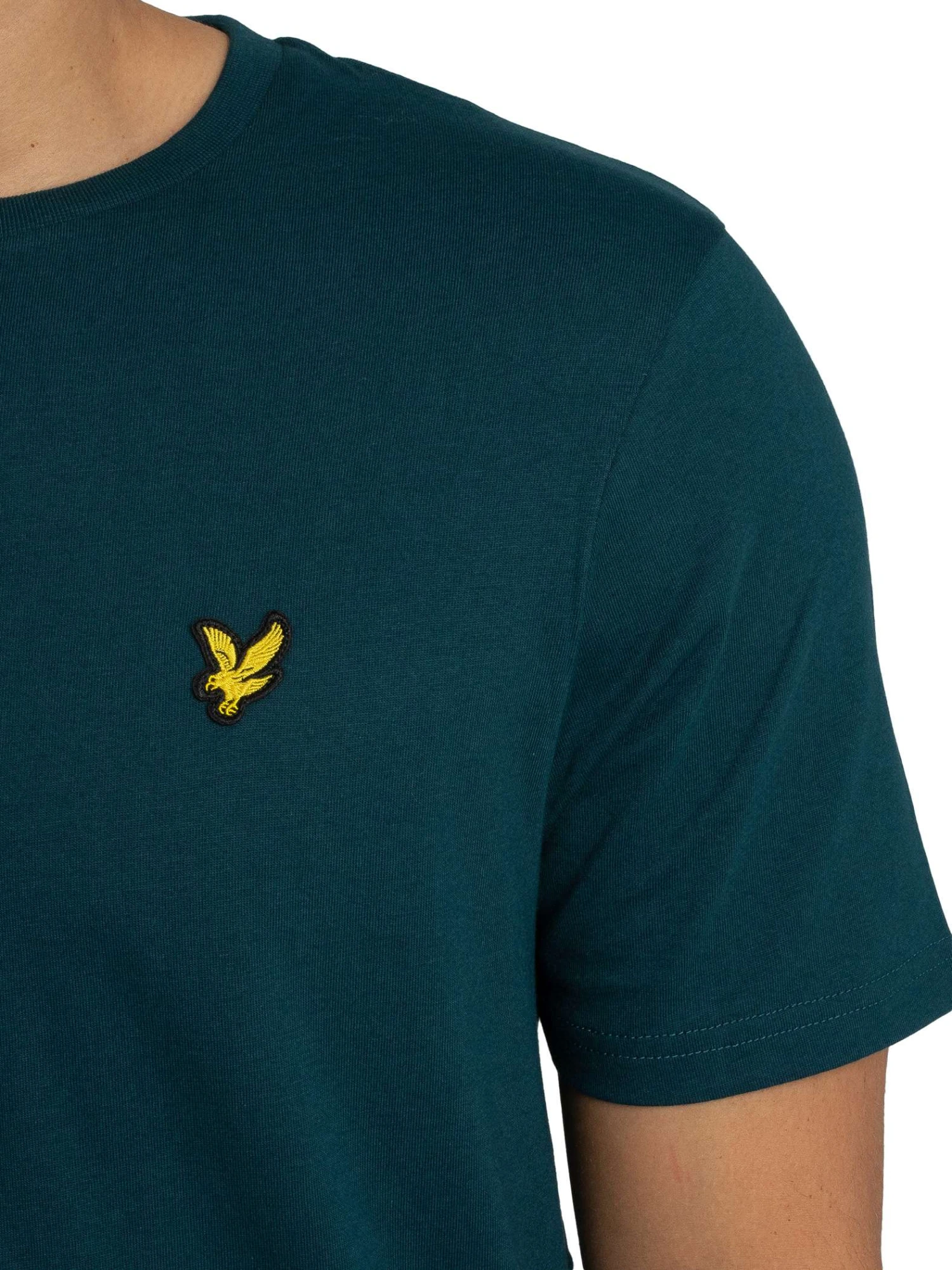 Lyle & Scott Logo Plain T-Shirt - Rich Teal Lyle & Scott Logo Plain T-Shirt - Rich Teal -Standout Store 57587d