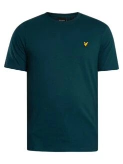 Lyle & Scott Logo Plain T-Shirt - Rich Teal 6 Lyle & Scott Logo Plain T-Shirt - Rich Teal -Standout Store 57587e