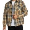 Schott Shcarl4 Check Overshirt - Honey 1 Schott Shcarl4 Check Overshirt - Honey -Standout Store 57609a